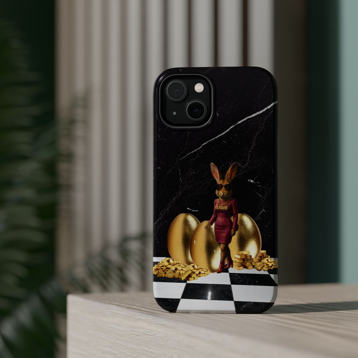 Protective Magnetic Phone Case – Baddie Bunny
