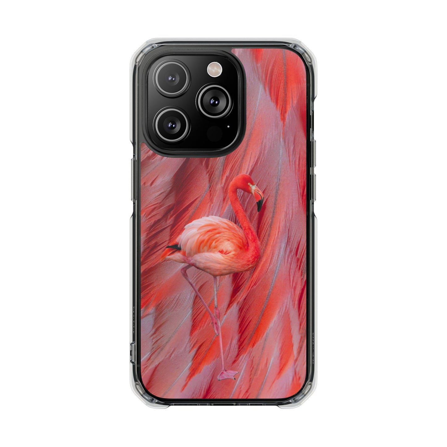 Clear Magnetic Phone Case – Scarlet Plume