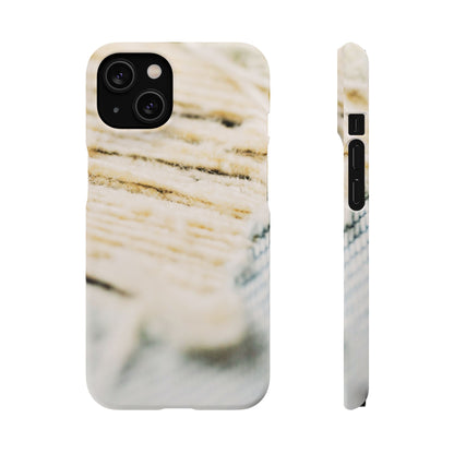Snap Phone Case – Woven Warmth
