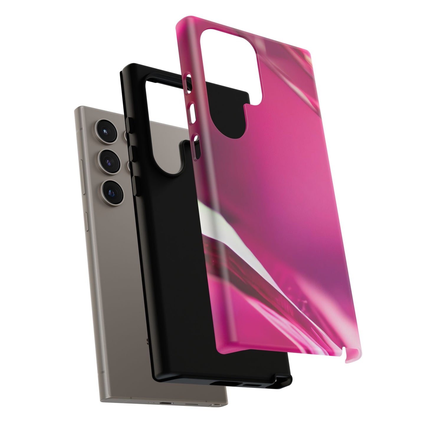 Protective Phone Case – Magenta Motion