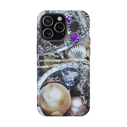 Wireless-Charging Compatible Case – Chrome Jewel