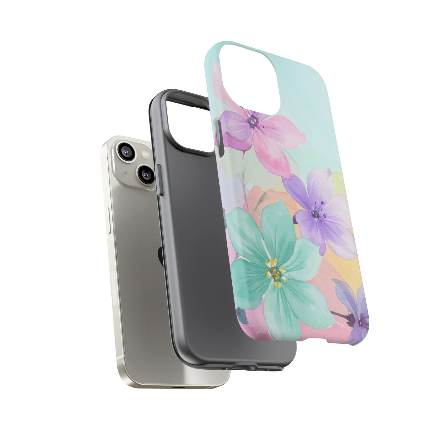 Protective Phone Case – Water Petal