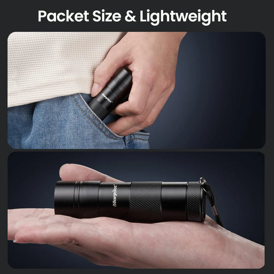 2 Pcs Multifunctional UV Flashlight 12Leds Ultraviolet Blacklight Pet Dog Stain & Urine Detector Light Torch Ultra Violet Flashlight - 3.8*1.2*1.2Inches