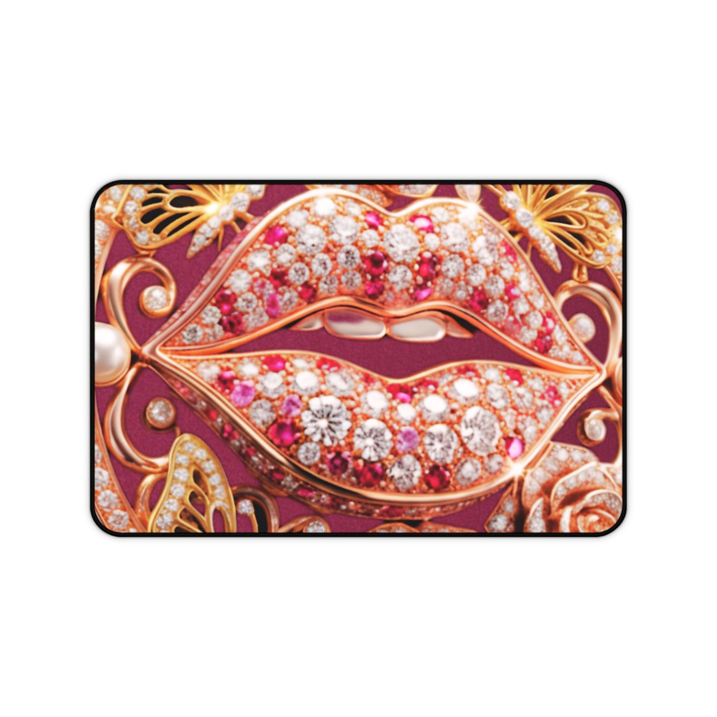 Desk Mat – Kiss of Gold