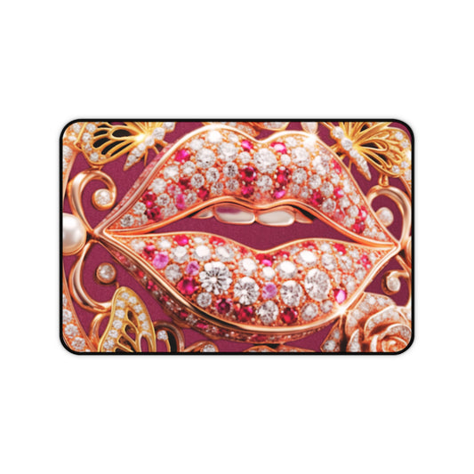 Desk Mat – Kiss of Gold