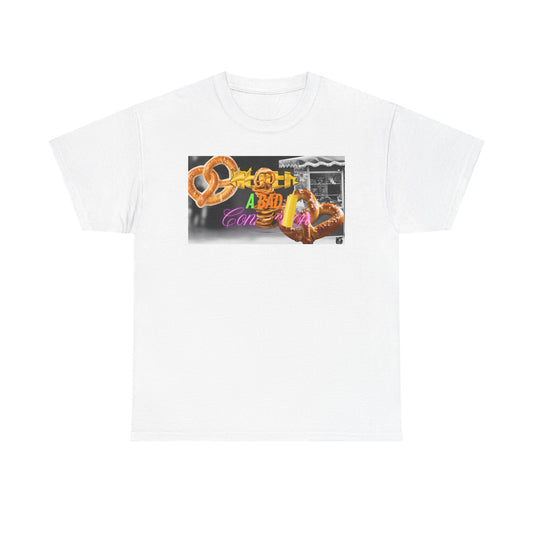 T-Shirt – Never a Bad Connection Pretzel Stack