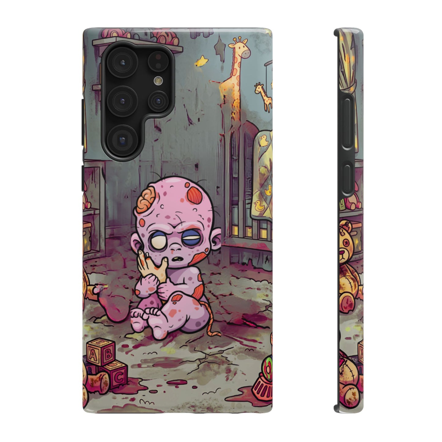 Zombie Baby Phone Case — Cute Creepy Impact-Resistant iPhone Case