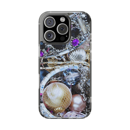 Clear Phone Case – Chrome Jewel