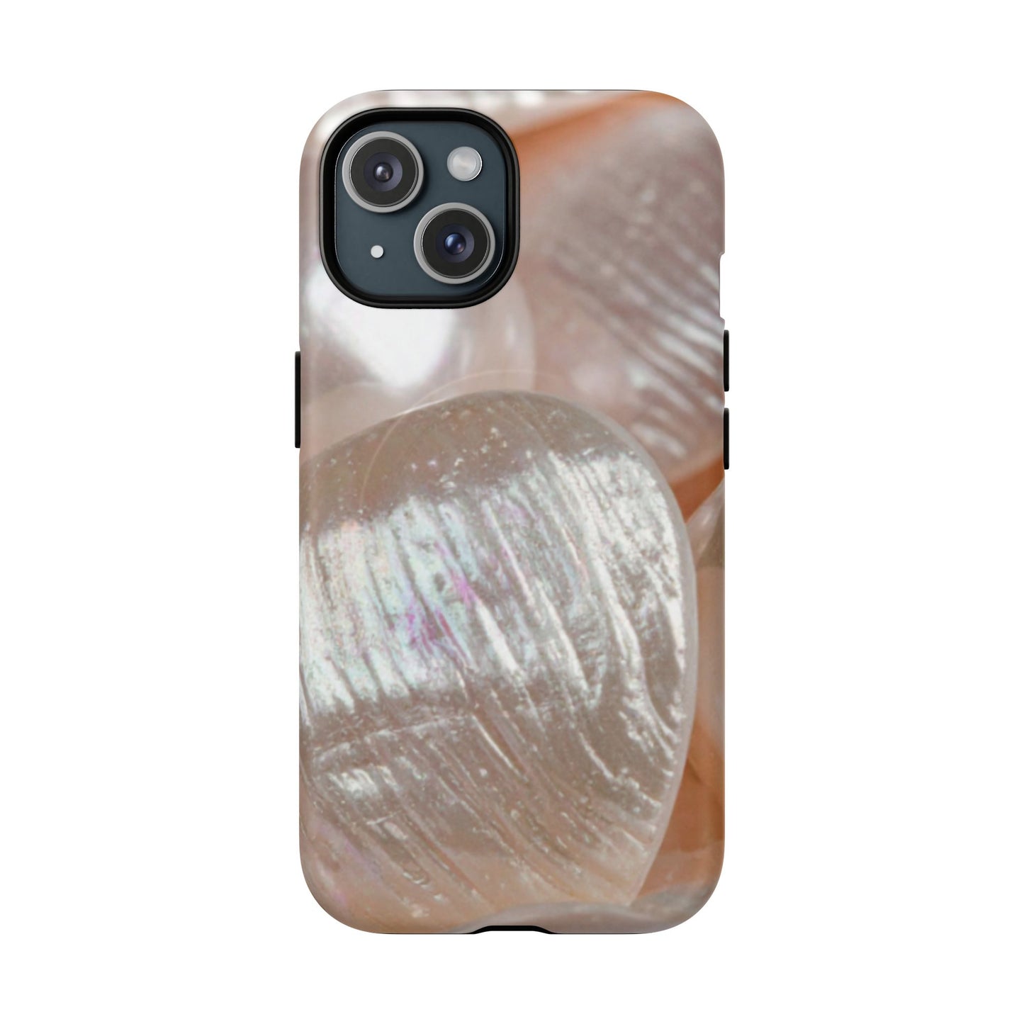 Protective Magnetic Phone Case – Blush Pearl