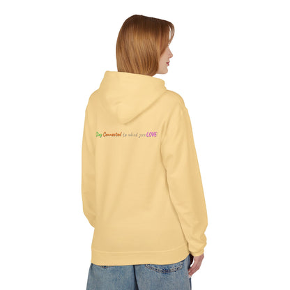 Midweight Fleece Hoodie – 215 Connected Logo Relaxed Fit