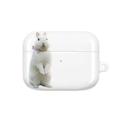 Earbud Case Cover – Pastel Pop Bunny