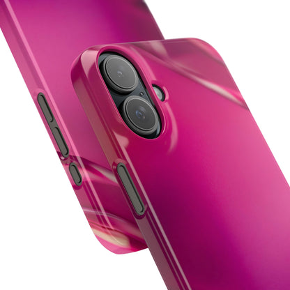 Slim Phone Case – Magenta Motion