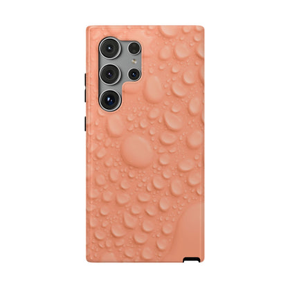Impact-Resistant Phone Case – Apricot Rain