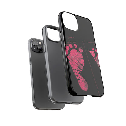 Protective Phone Case – Mom’s Little Pink Footprints