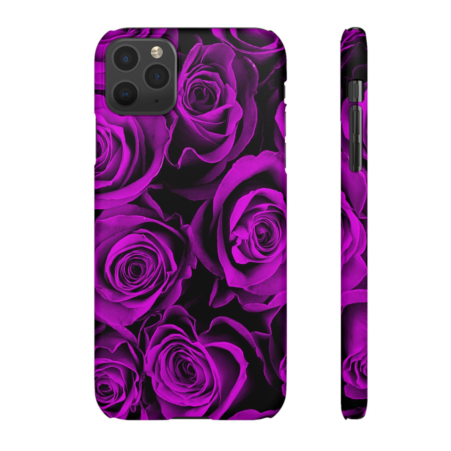 Snap Phone Case – Amethyst Roses