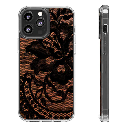Clear Phone Case – Ember Lace