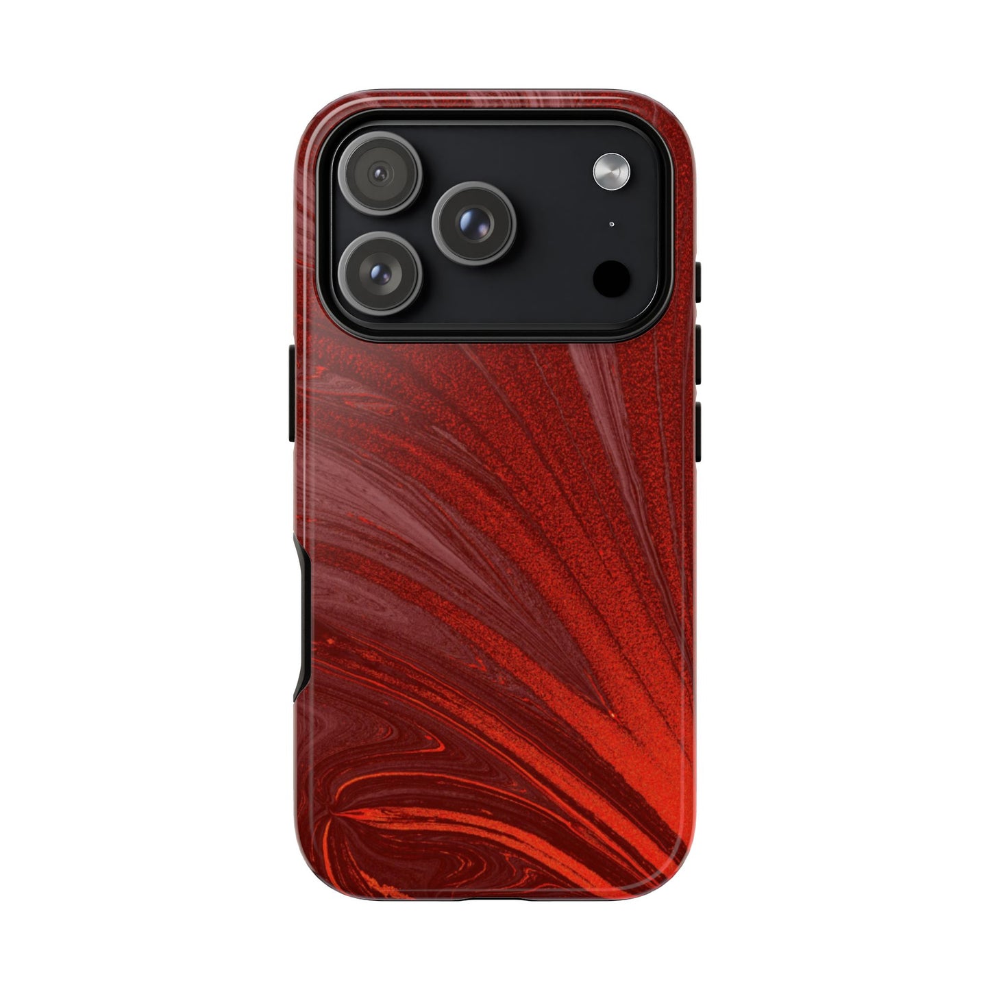Protective Phone Case – Crimson Current