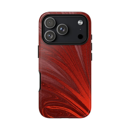 Protective Phone Case – Crimson Current