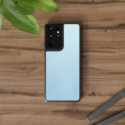 Clear Phone Case – Blue Whisper