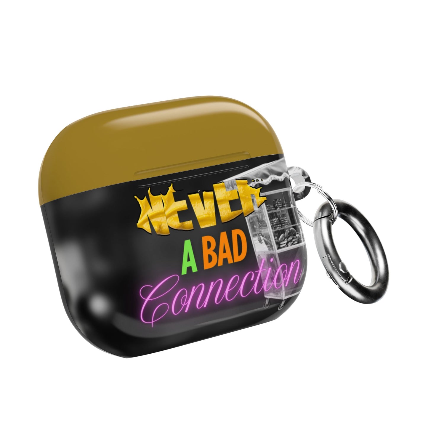 Wireless Earbud Case Cover – Never a Bad Connection Pretzel Stack