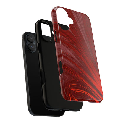 Protective Phone Case – Crimson Current