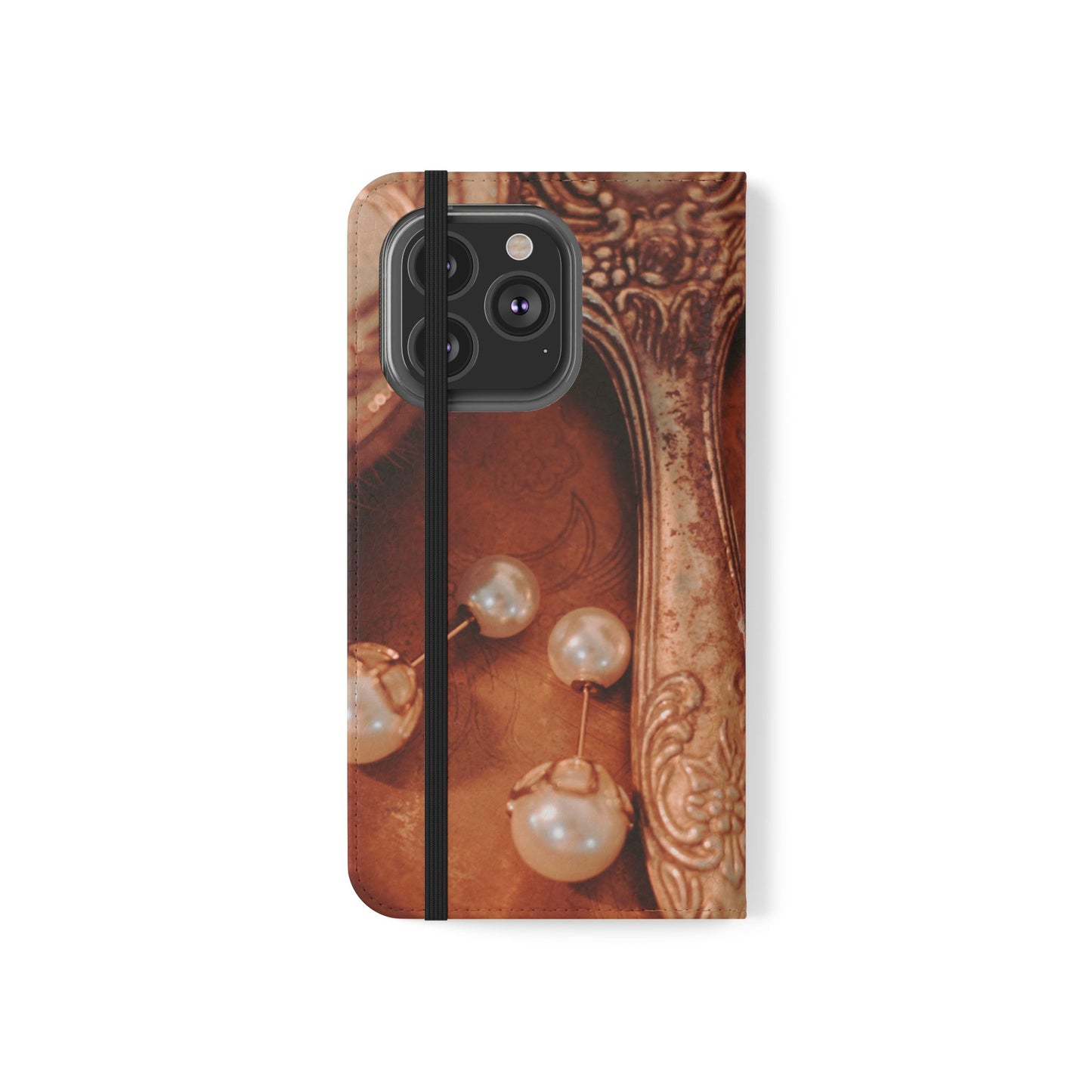 Flip Case – Bronze Vanity