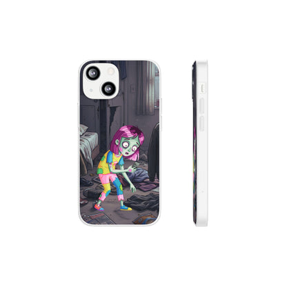Zombie Girl Phone Case — Cute Creepy Cartoon Phone Cover