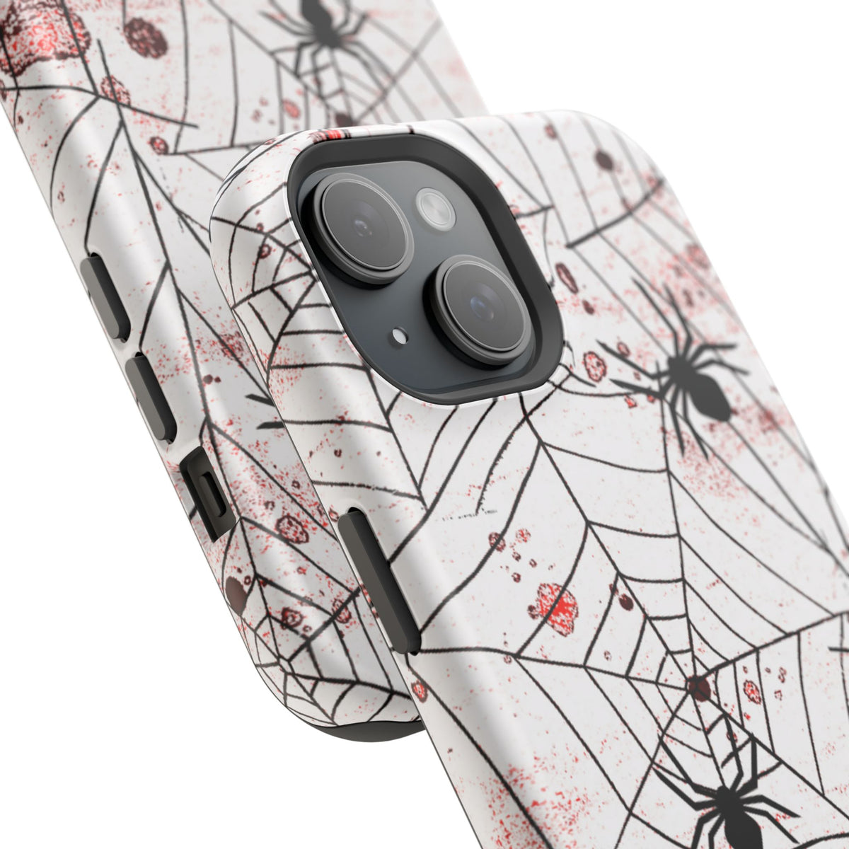 Impact-Resistant Phone Case – Blood Web