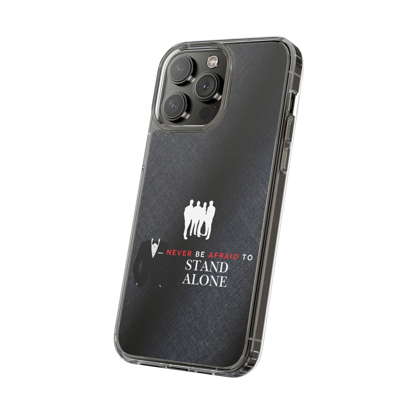 Clear Phone Case – Stand Alone