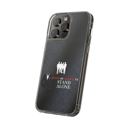 Clear Phone Case – Stand Alone