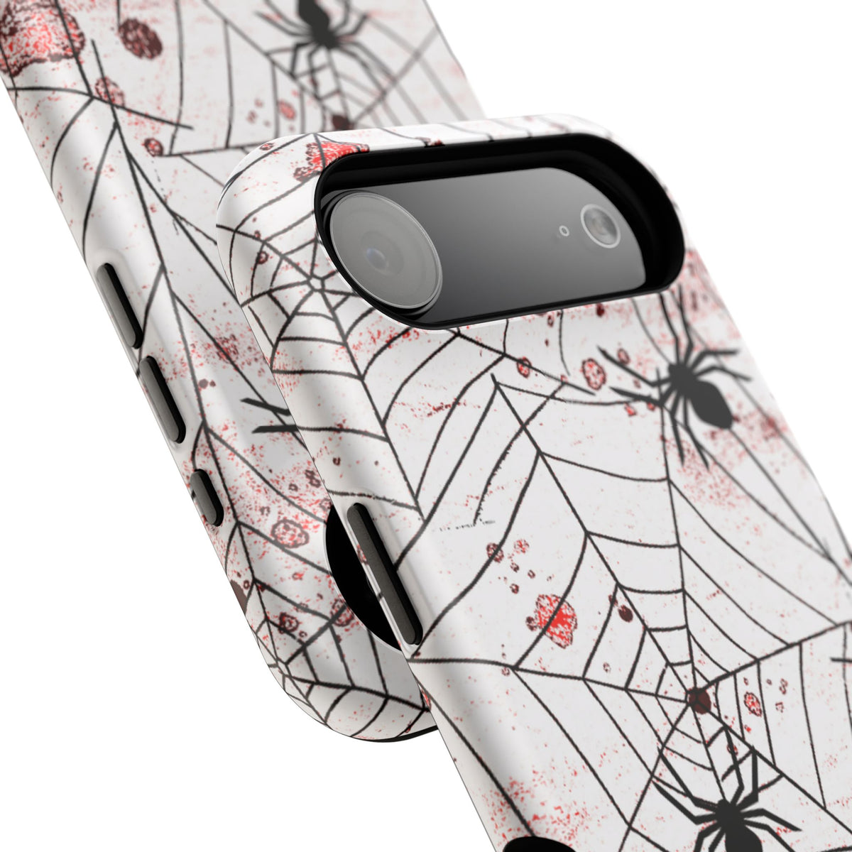 Impact-Resistant Phone Case – Blood Web