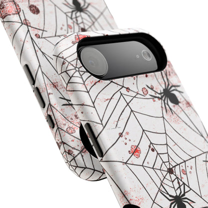 Impact-Resistant Phone Case – Blood Web