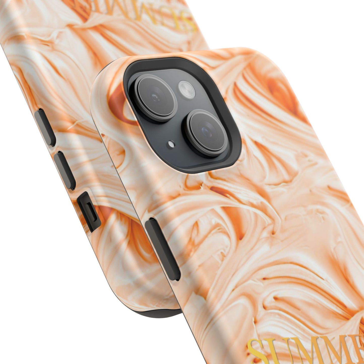 Impact-Resistant Phone Case – Peach Sorbet