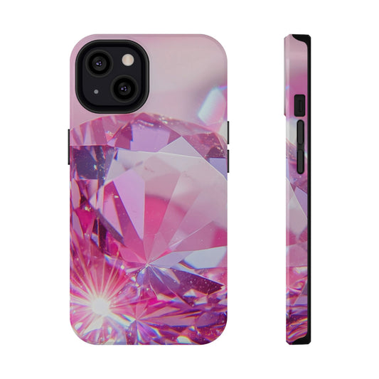 Impact-Resistant Phone Case – Pink Ice