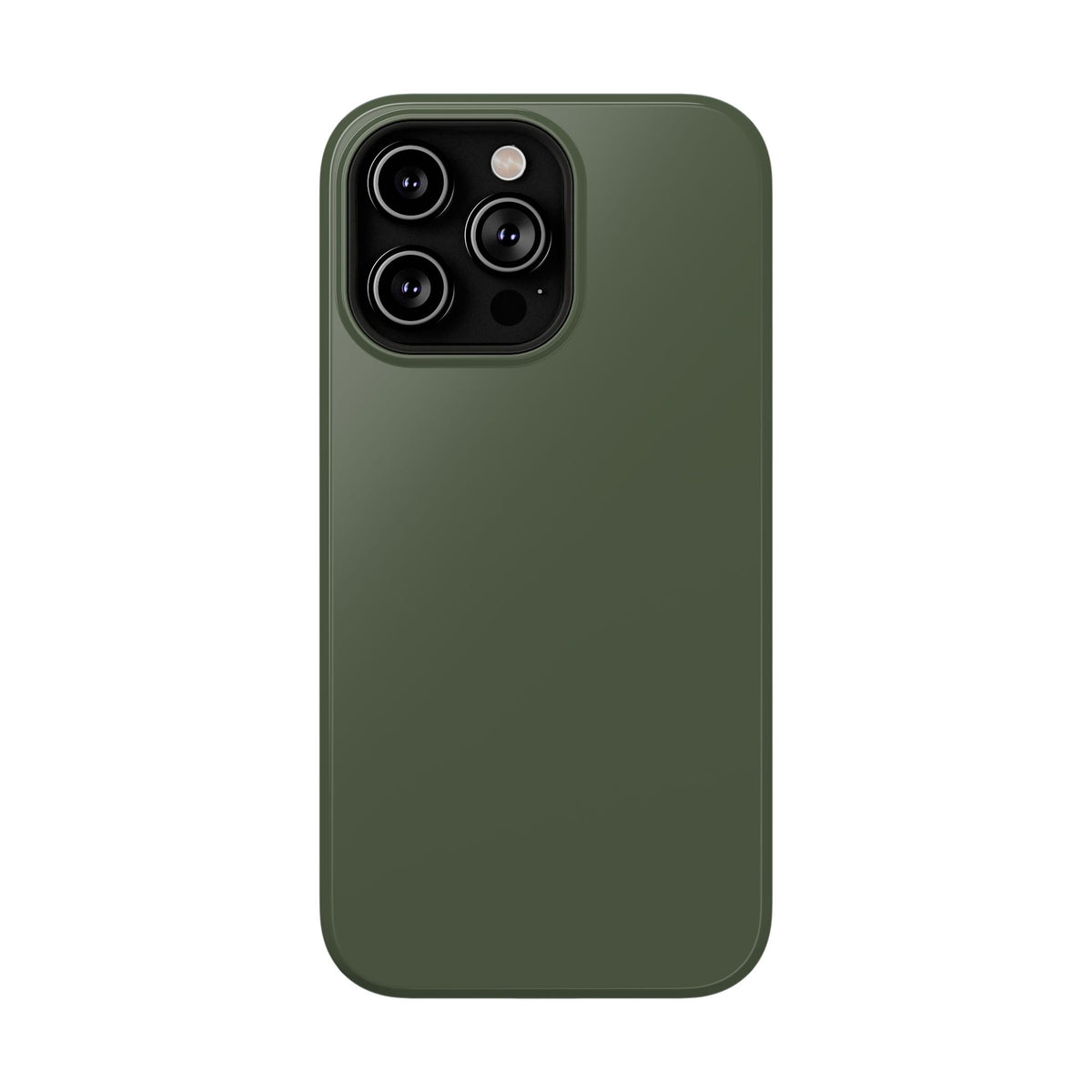 Impact-Resistant Phone Case — Military Green Protective Shockproof Cover