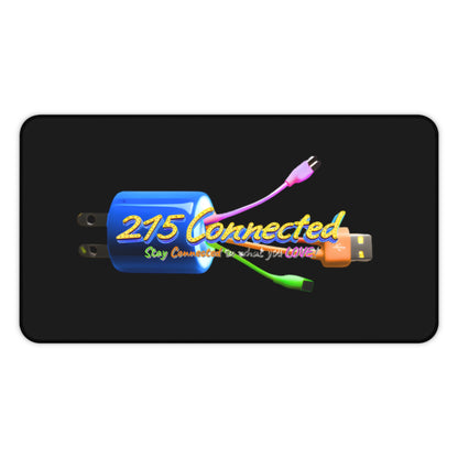 Neoprene Desk Mat – Smooth Non-Slip Surface with 215 Connected Official Logo