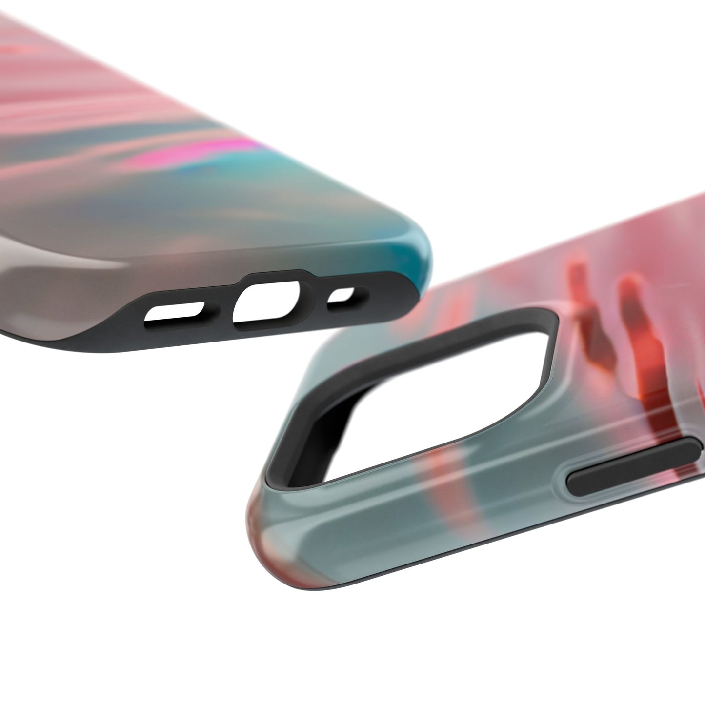 Wireless-Charging Compatible Case – Liquid Sunset