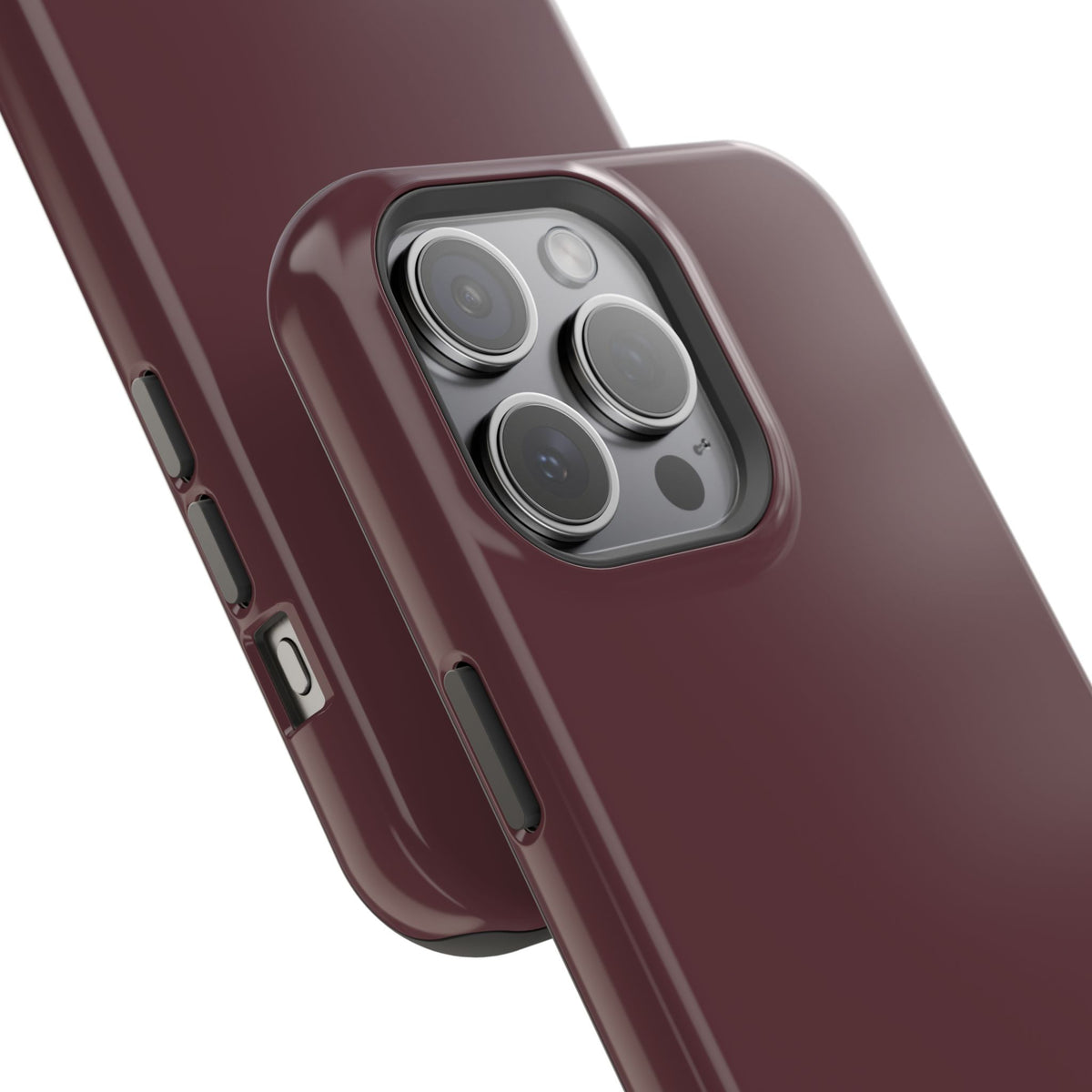 Wireless-Charging Compatible Case – Mulled Wine – Compatible with iPhone 13–17 & Samsung Galaxy S25–S26 Series