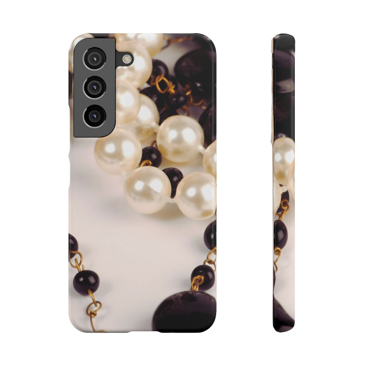 Snap Phone Case – Noir Pearl