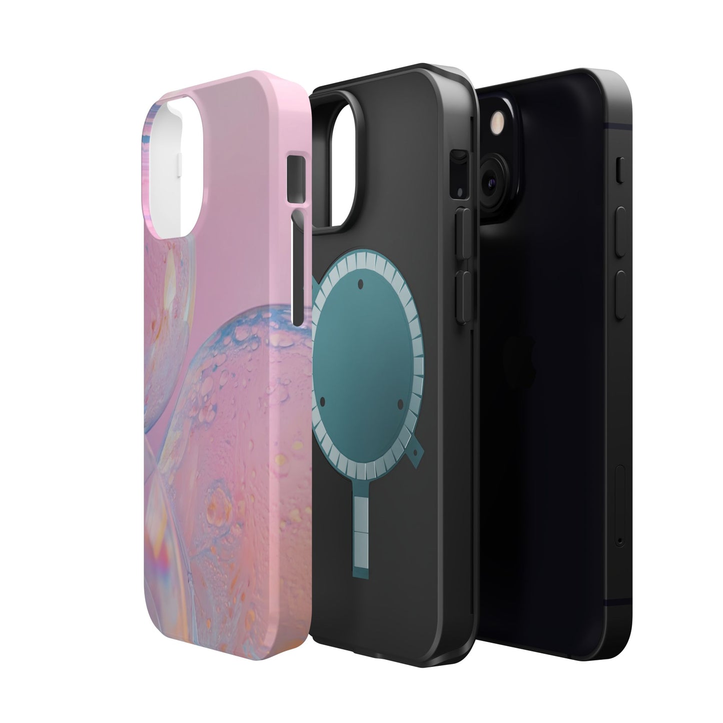 Wireless-Charging Compatible Case – Sugar Bubbles