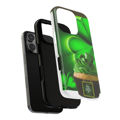 Protective Phone Case – Lucky Clover Cupcake