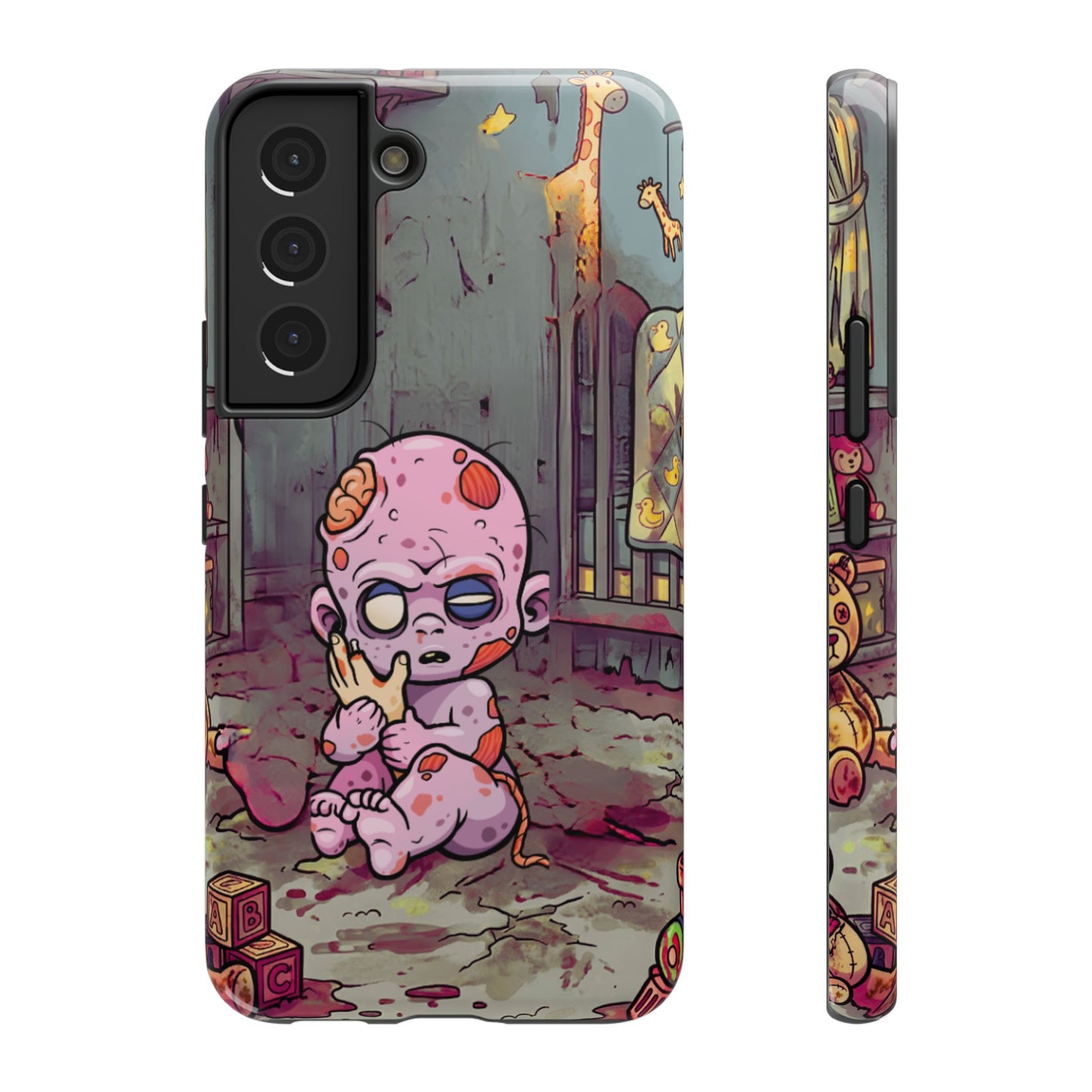 Zombie Baby Phone Case — Cute Creepy Impact-Resistant iPhone Case
