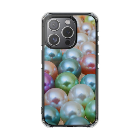 Clear Magnetic Phone Case – Pearl Pop