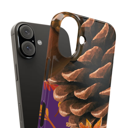 Slim Phone Case – Pine & Plenty – Compatible with iPhone 11–17 Series