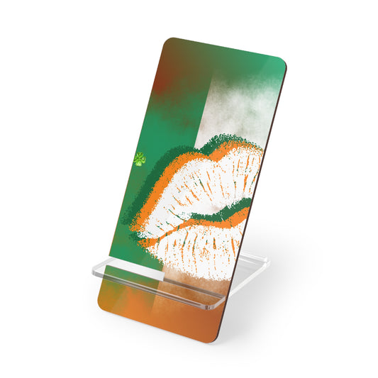 Phone Stand – Irish Lip St. Patrick’s Day Design