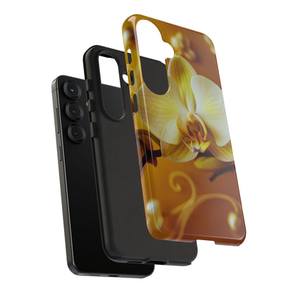 Protective Phone Case – Amber Orchid