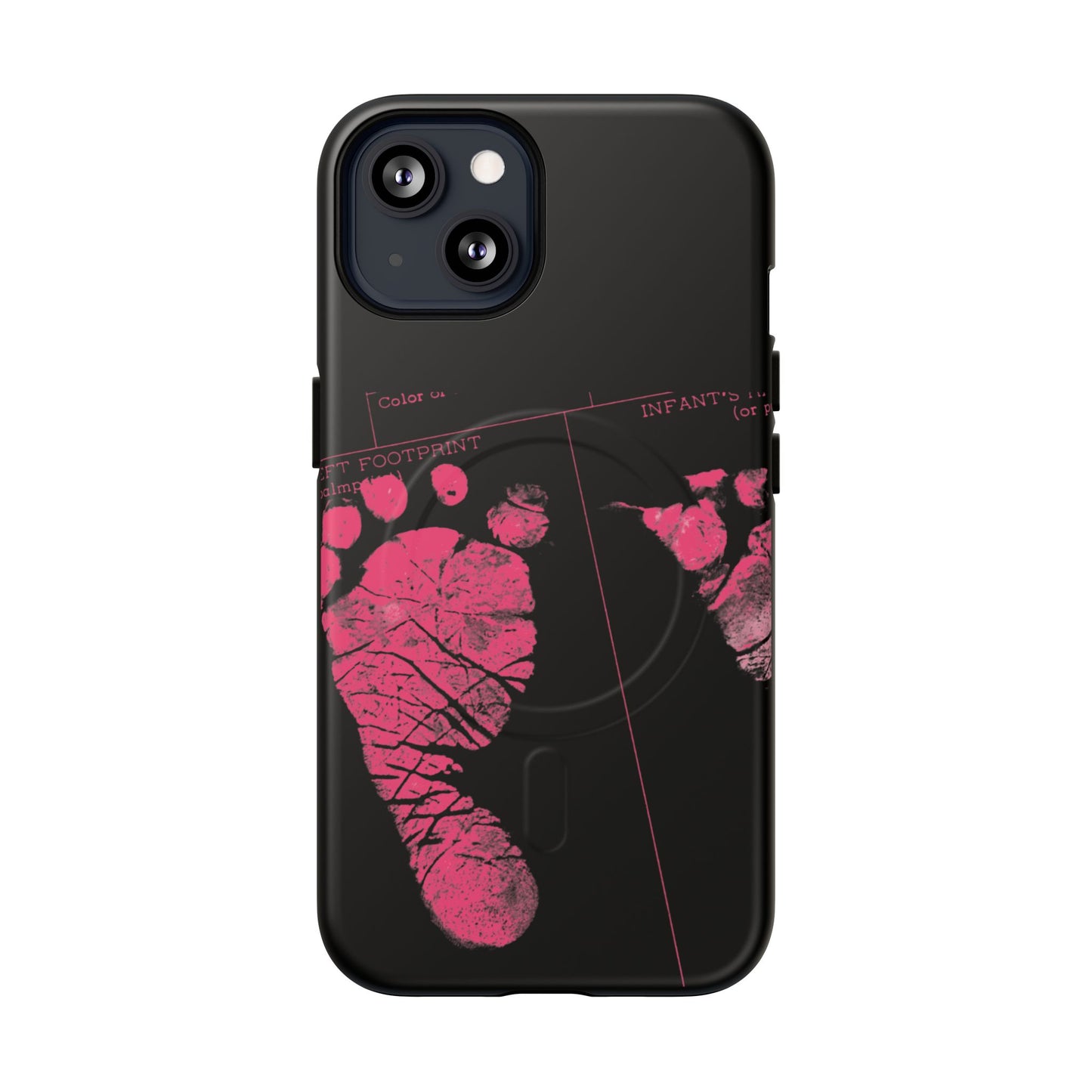 Protective Magnetic Phone Case – Mom’s Little Pink Footprints