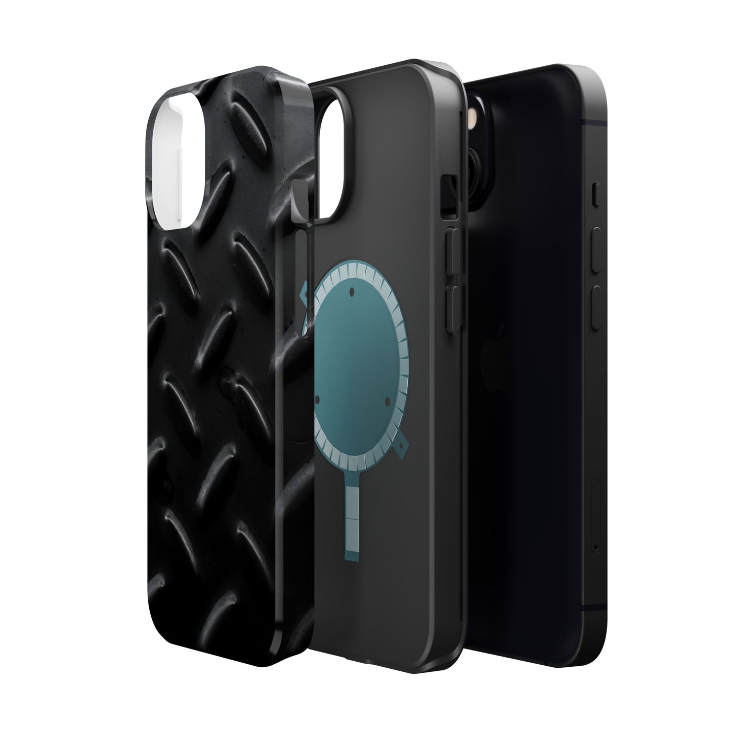Wireless-Charging Compatible Case – Blackout Plate