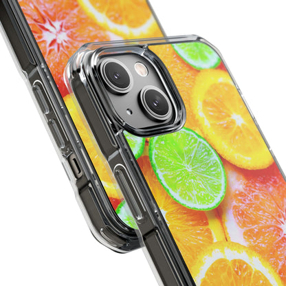 Clear Magnetic Phone Case – Sunkissed Citrus