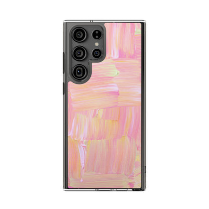 Clear Phone Case – Sorbet Stroke